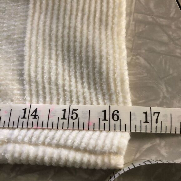 soft surroundings soft winds cowl neck sweater ivory fuzzy super soft - Picture 11 of 12